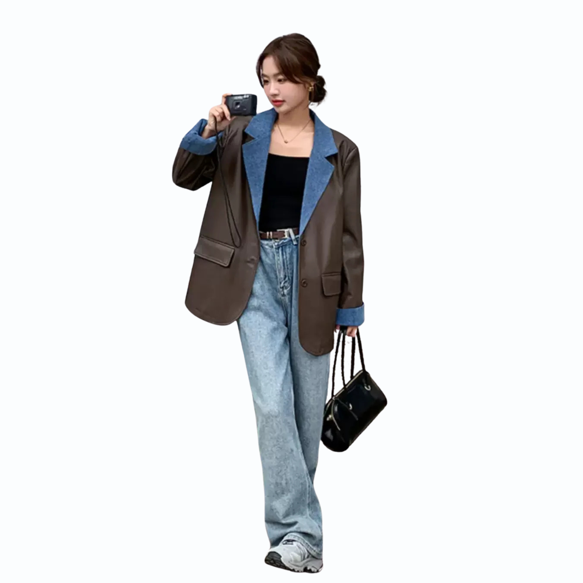 バイカラージャケット