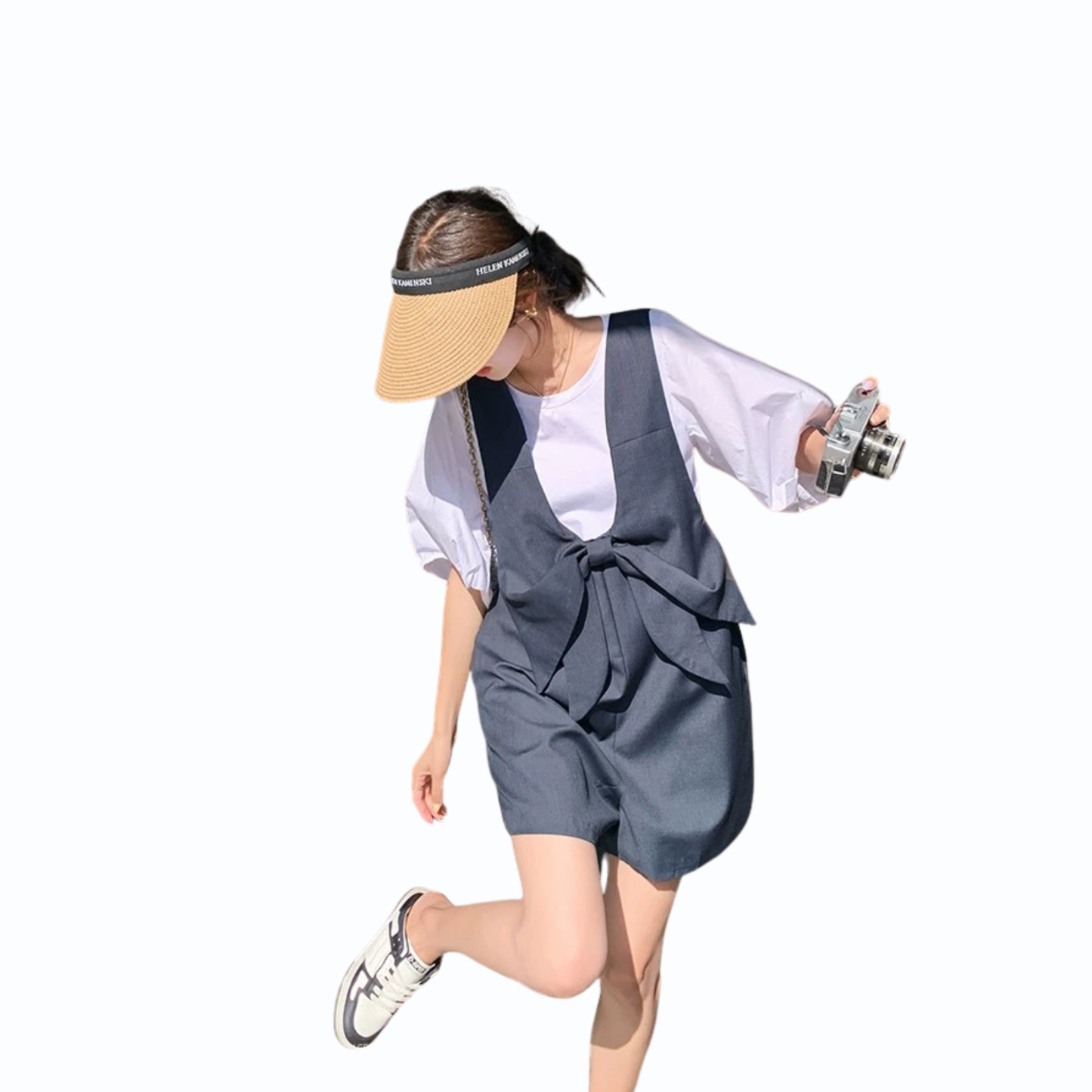 リボンサロペットセットアップ