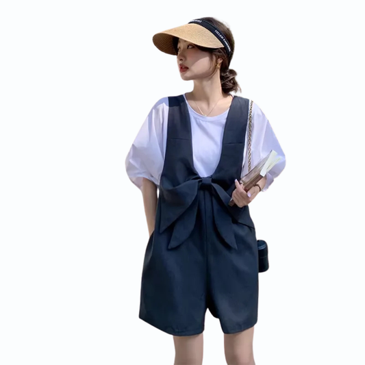 リボンサロペットセットアップ